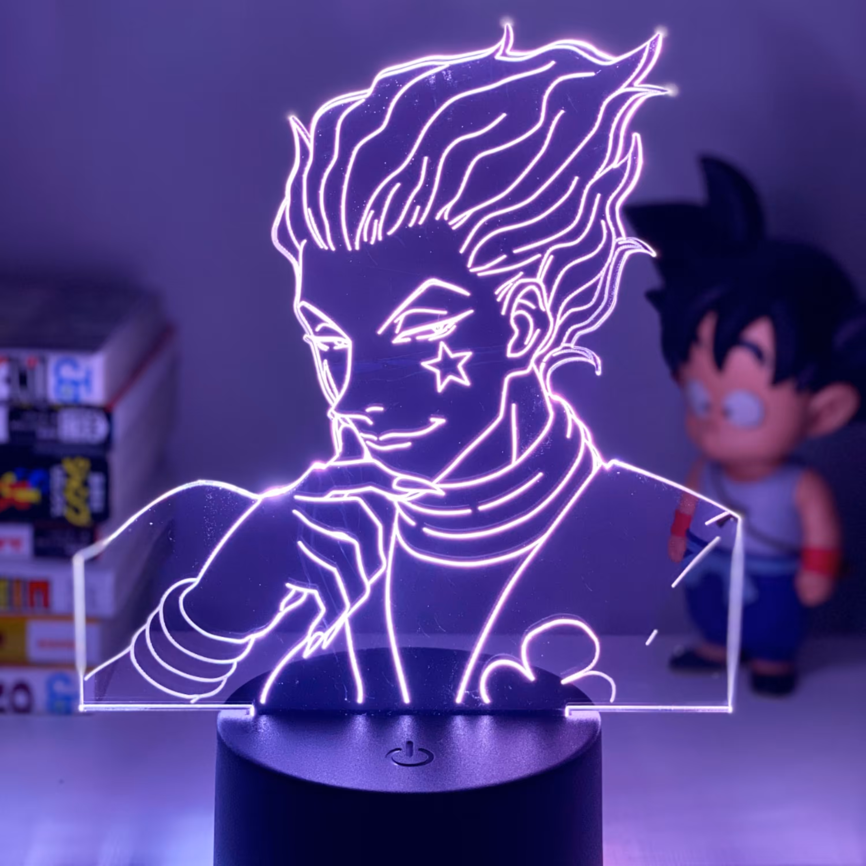 چراغ خواب هیسوکا انیمه hunter x hunter رنگ سفید