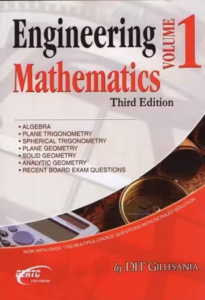 󾕇 دانلود کتاب Gillesania D. I. T., Engineering Mathematics - Volume 1 - دانلود کتاب های دانشگاهی