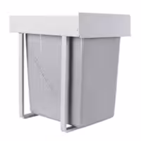 سطل زباله داخل کابینتی دکوچی 18 لیتری کد100 (ریل ساچمه ای)