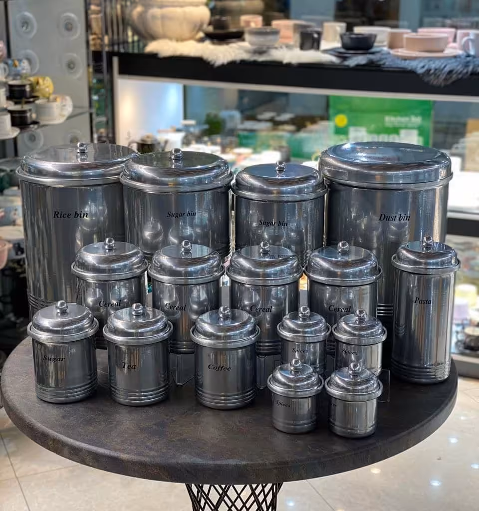 سرویس آشپزخانهRiver رنگ استیل کد 04