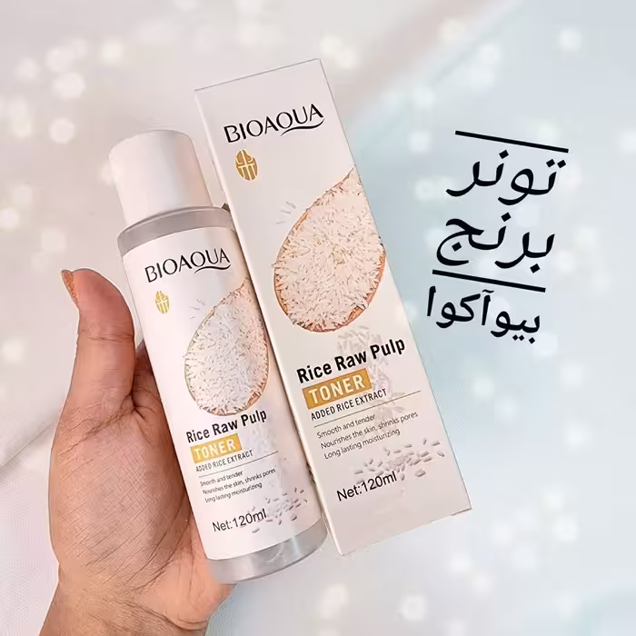 لوازم ارایشی تونر برنج
