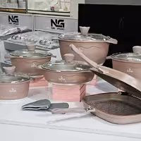 سرویس قابلمه چدن14پارچه لیماک 
