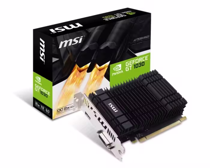 کارت گرافیک ام اس آی GT 1030 2GH OC