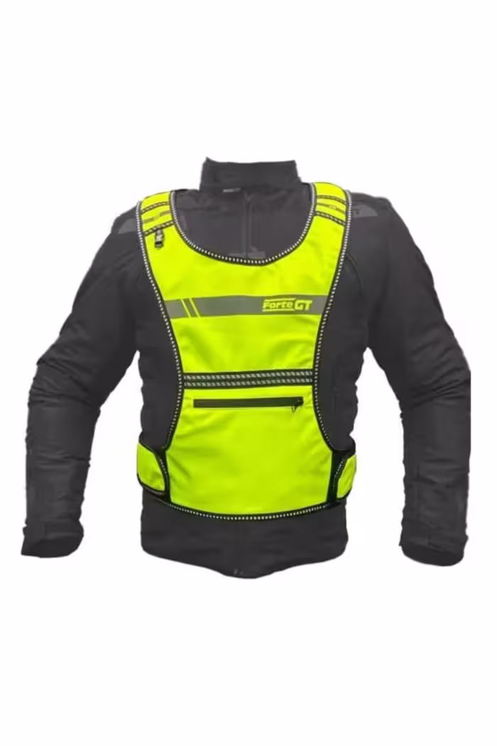 جلیقه موتورسوار Xbyc 1179 موتور سیکلت بازتاب دهنده قابل تنظیم 2Xl 6Xl اندازه فورت جی تی Forte Gt