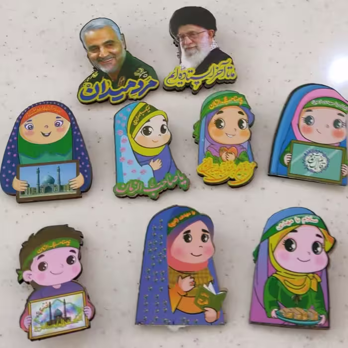 پیکسل چوبی براق طرح کودکانه 