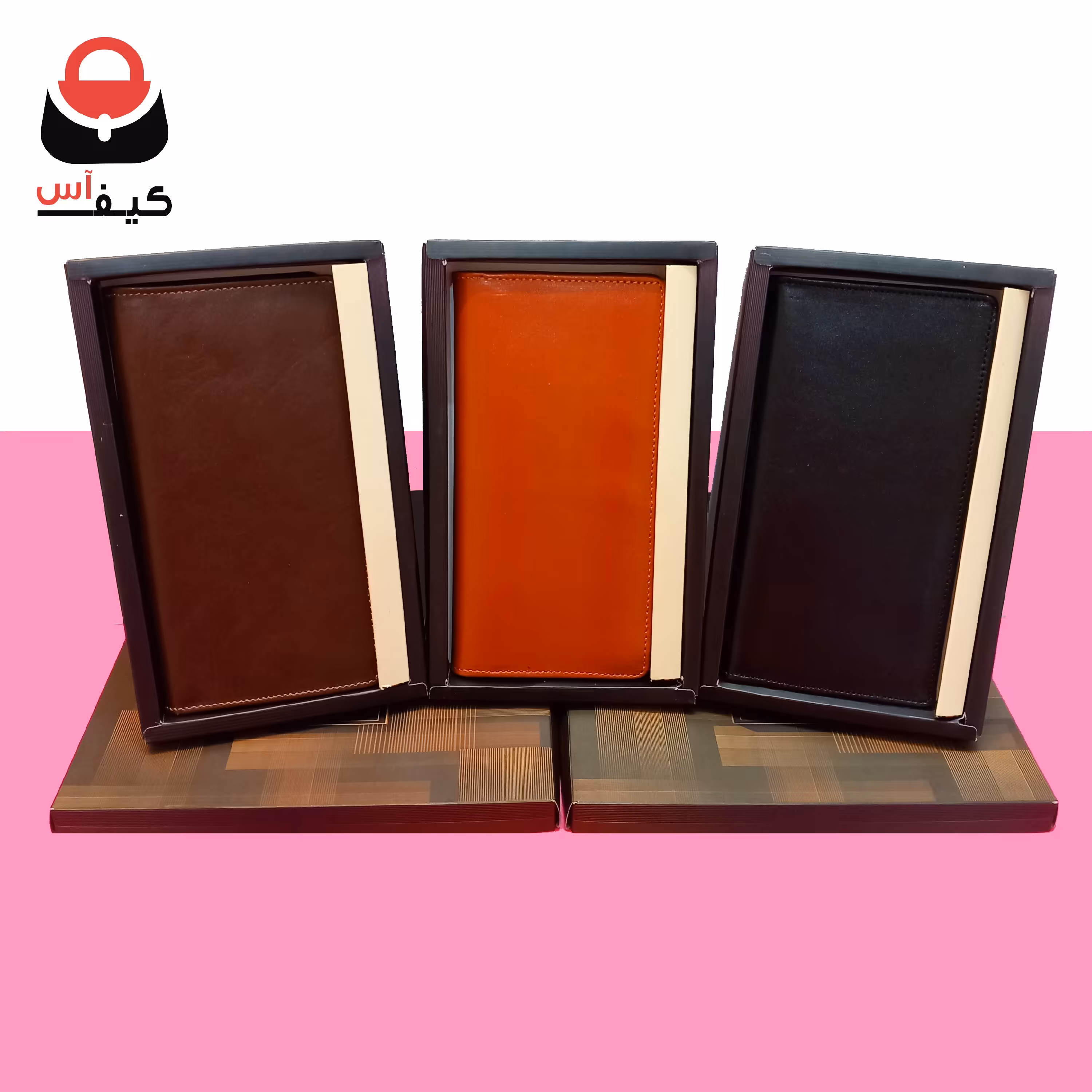 کیف پول کتی چرم طبیعی اسپورت شیک و زیبا با قیمت تخفیف خورده