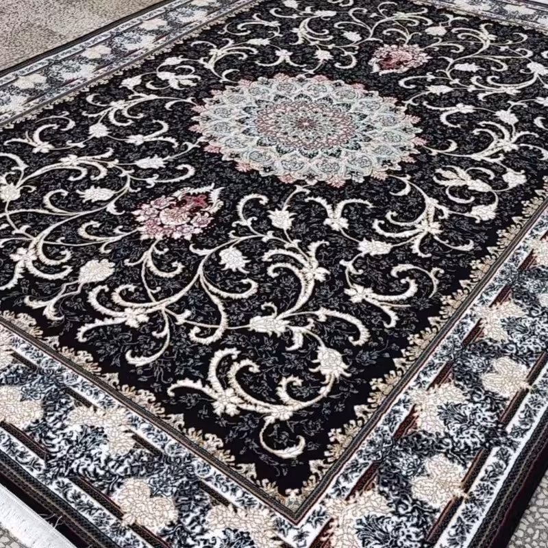 فرش 12 متری 440 شانه زمینه فیلی