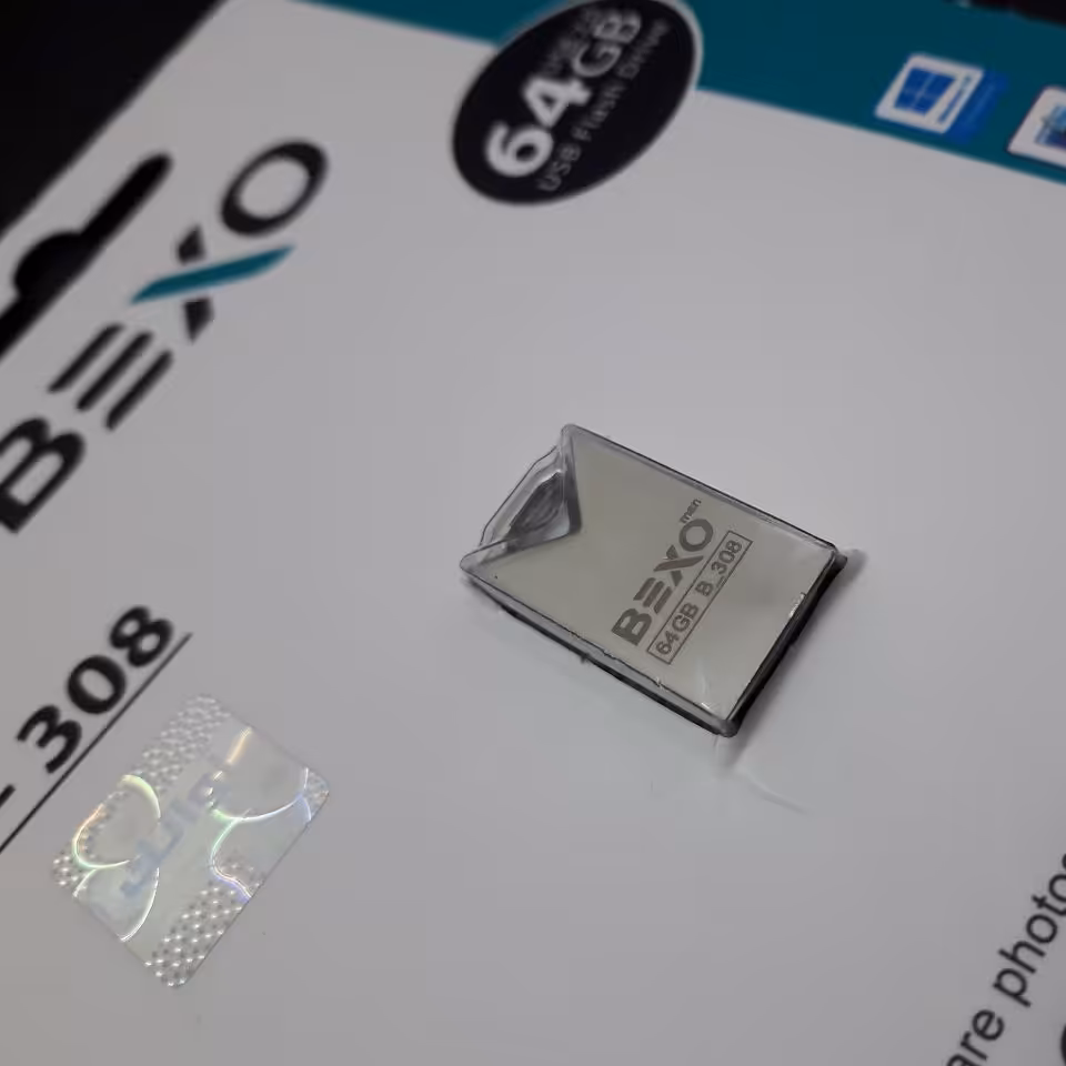 فلش 64 گیگ بکسو مدل 308 استیل با گارانتی 