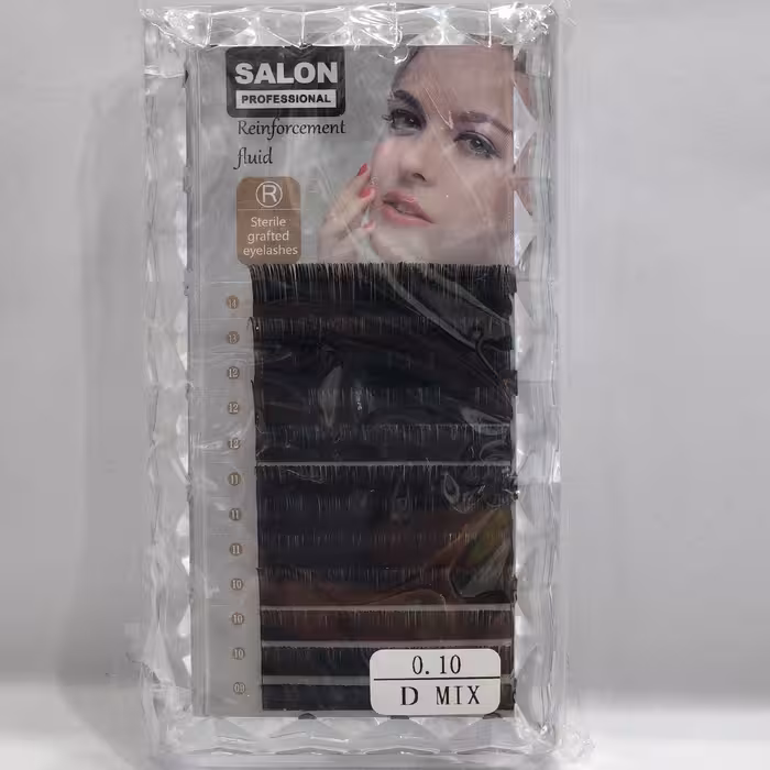 مژه اکستیشن صالن ضخامت0/10سایزمیکس