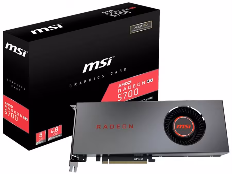 کارت گرافیک ام اس آی مدل آر ایکس 5700  با حافظه 8 گیگابایت