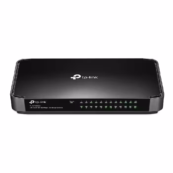 قیمت و خرید سوييچ 24 پورت مگابيت و دسکتاپ تی پی لینک مدل TL-SF1024M | یاس ارتباط