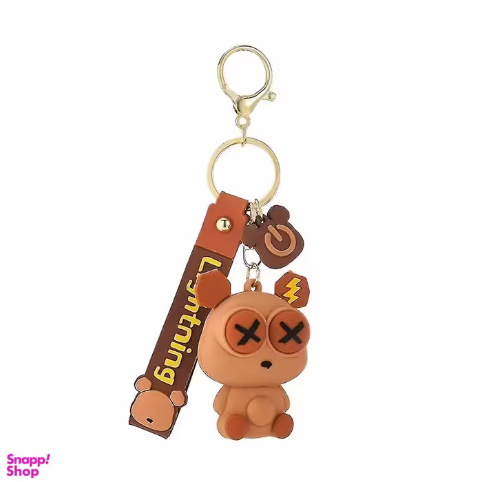 جاکلیدی طرح خرس چشم متحرک