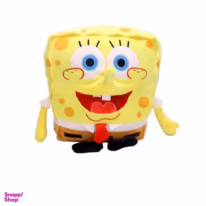 عروسک مدل باب اسفنجی ارتفاع 28 سانتی متر