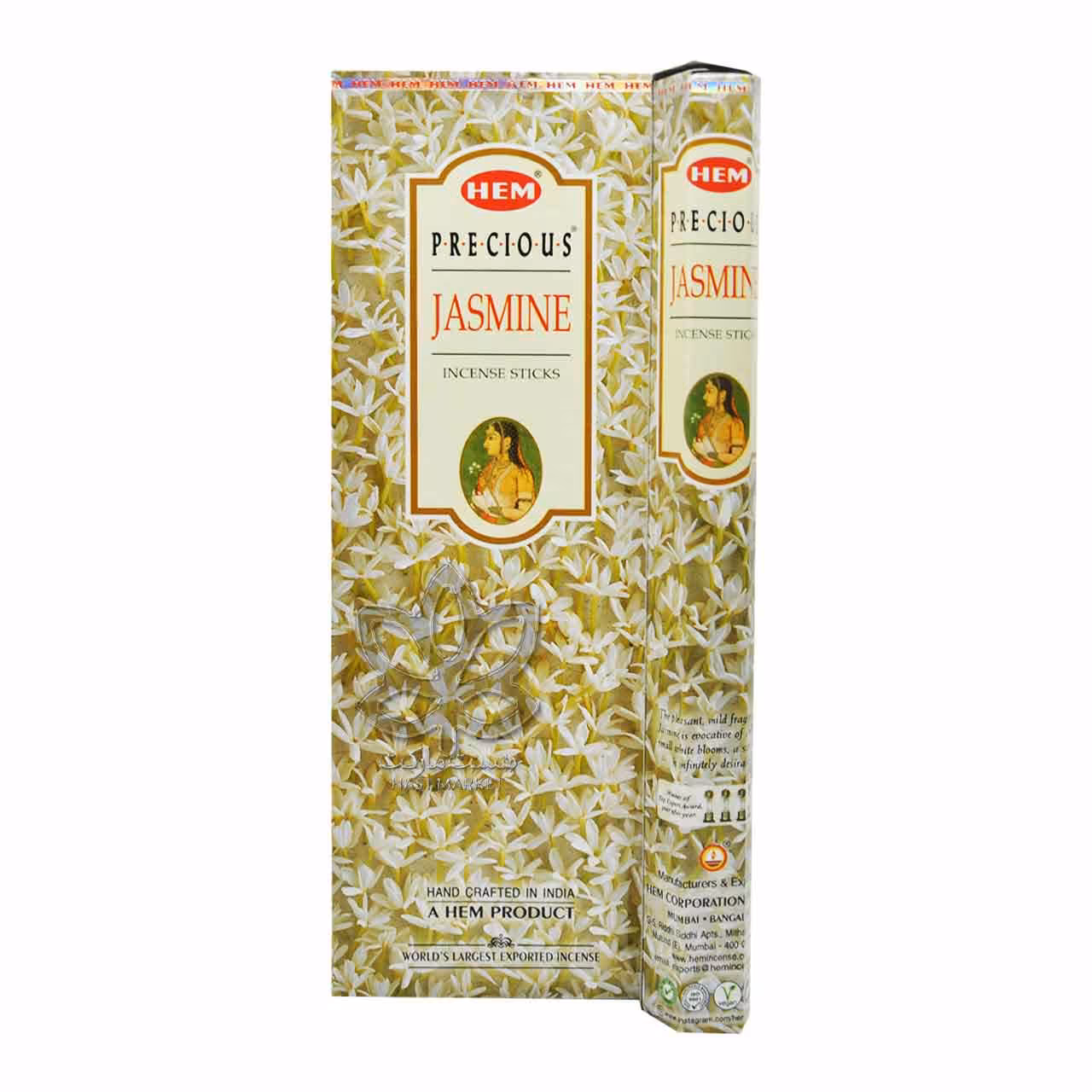 عود هندی رایحه یاس سفید ( جاسمین ) 20 عدد - HEM