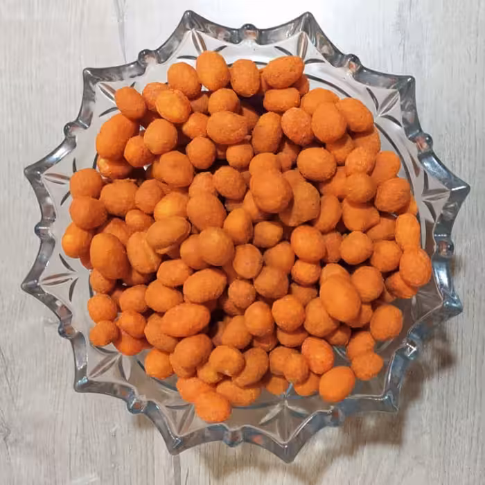 بادام زمینی طعم دار با طعم کچابی