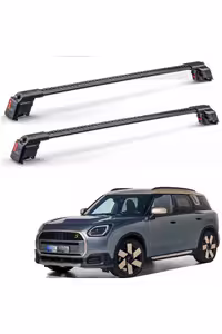 نوار محافظ خودرو مشکی MINI COUNTRYMAN E 2024 پس از TRX1 CARRIER قفل حامل SEARFALL BAR Thunder