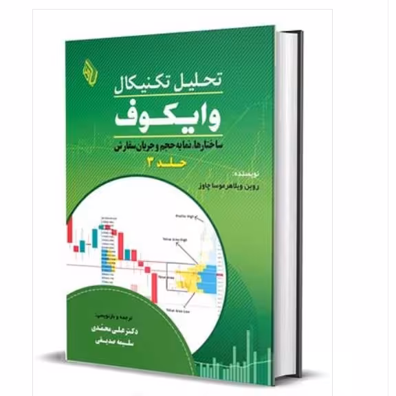 تحلیل تکنیکال وایکوف ساختارها،نمایه حجم و جریان سفارش جلد3