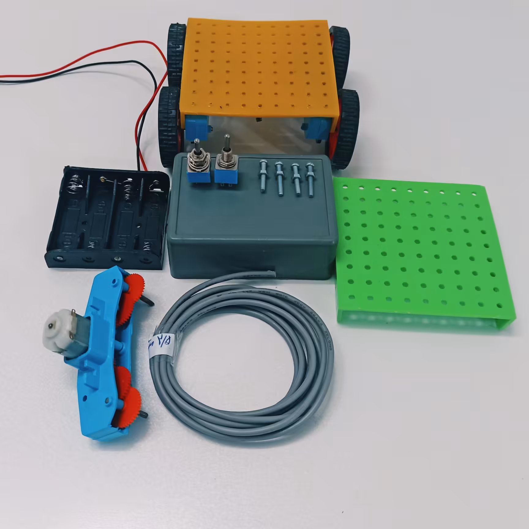 کیت ماشین کنترلی همراه با آموزش ساخت