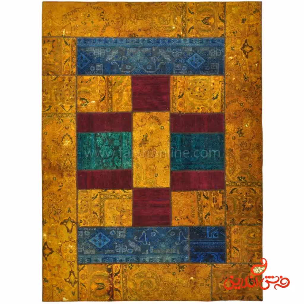 فرش دستباف کلاژ کد 5118