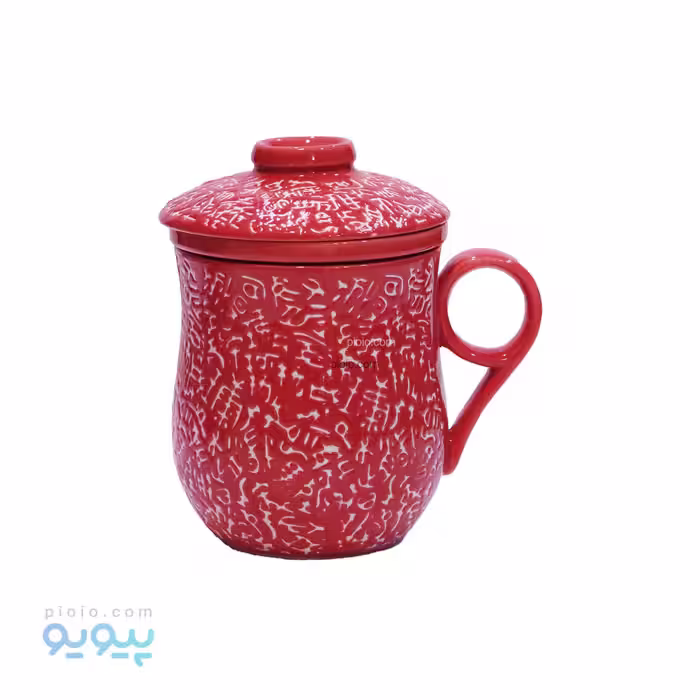 لیوان دمنوش سرامیکی طرح خط میخی عمده و کارتنی
