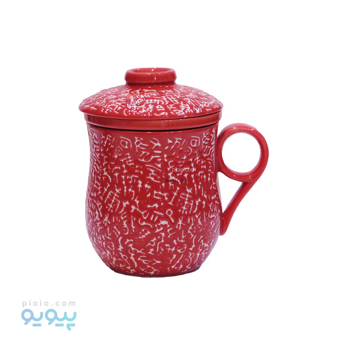 لیوان دمنوش سرامیکی طرح خط میخی عمده و کارتنی