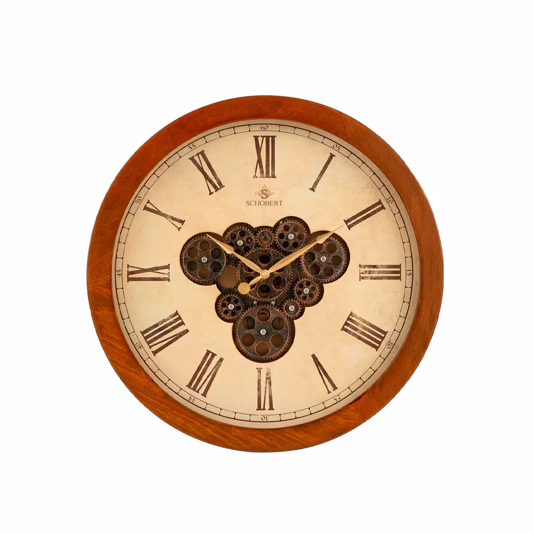 ساعت 60 سانت چوبی SCHOBERT 6140C | خانه سام