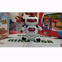 ربات رقصنده موزیکال چرخشی باطری خور خارجیNEW