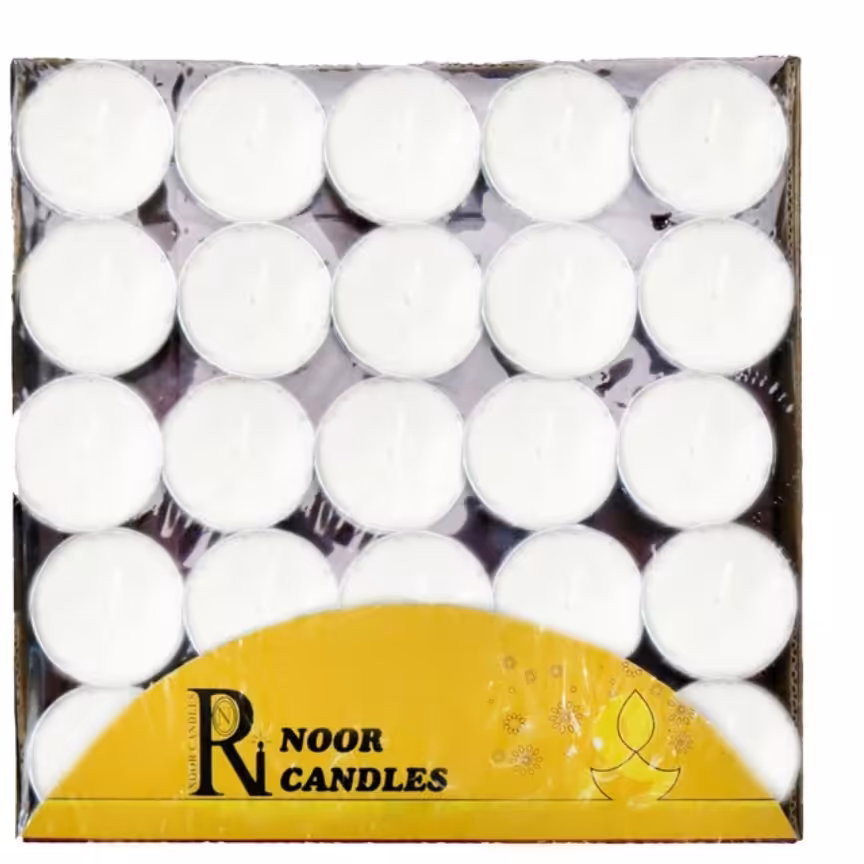 شمع وارمر سفید بسته 100عددی به همراه ارسال رایگان 