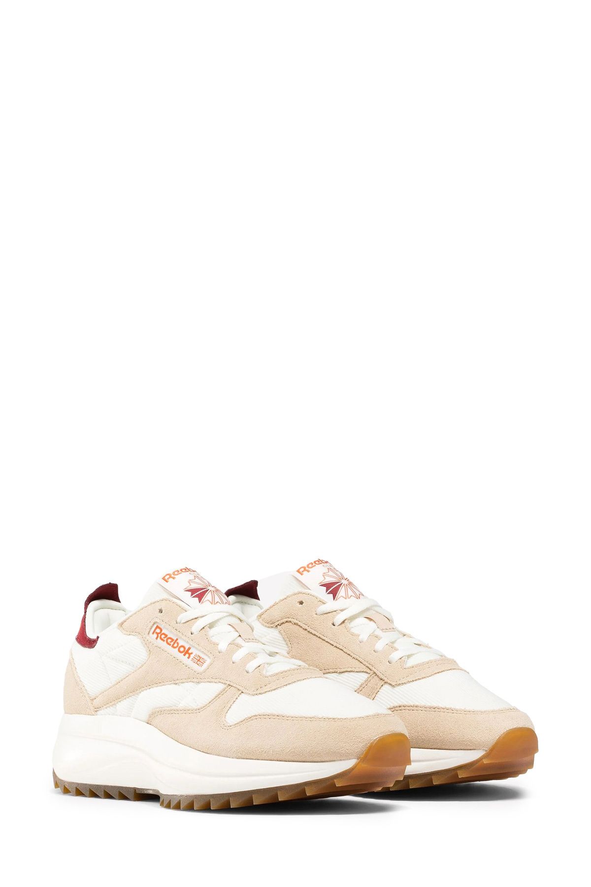 اسنیکر سفید زنانه چرمی کلاسیک SP کفش ورزشی پوست شکسته فوق العاده Reebok