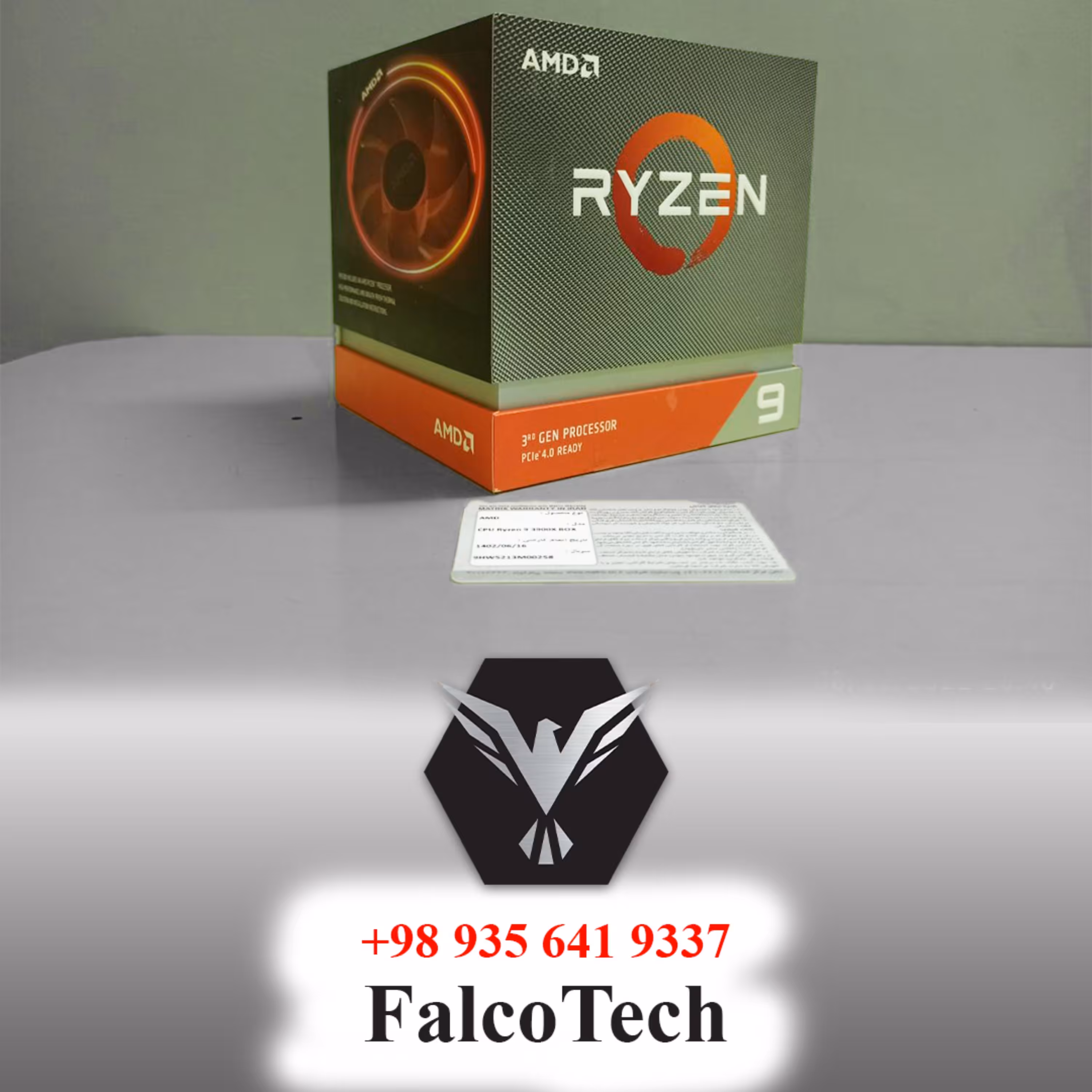 CPU Ryzen9 -3900x-Box-12 core 24 thread-4.6 Ghz