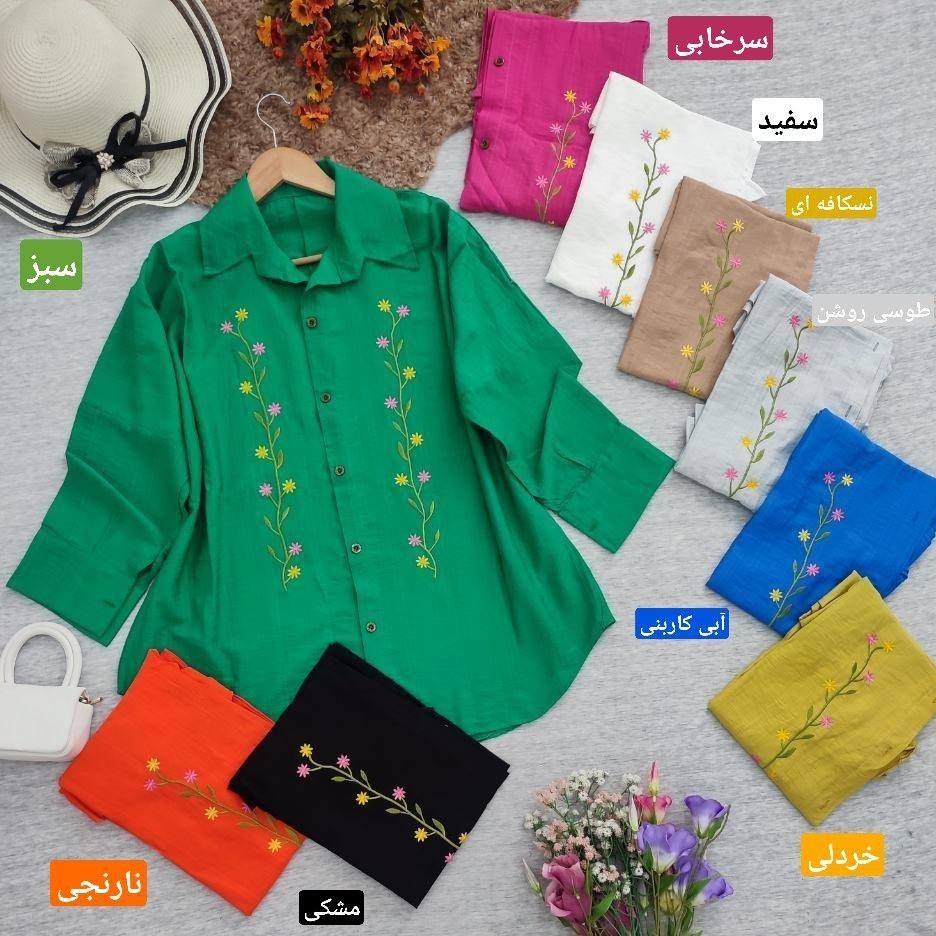 شومیز مانتو زنانه شاخه ای