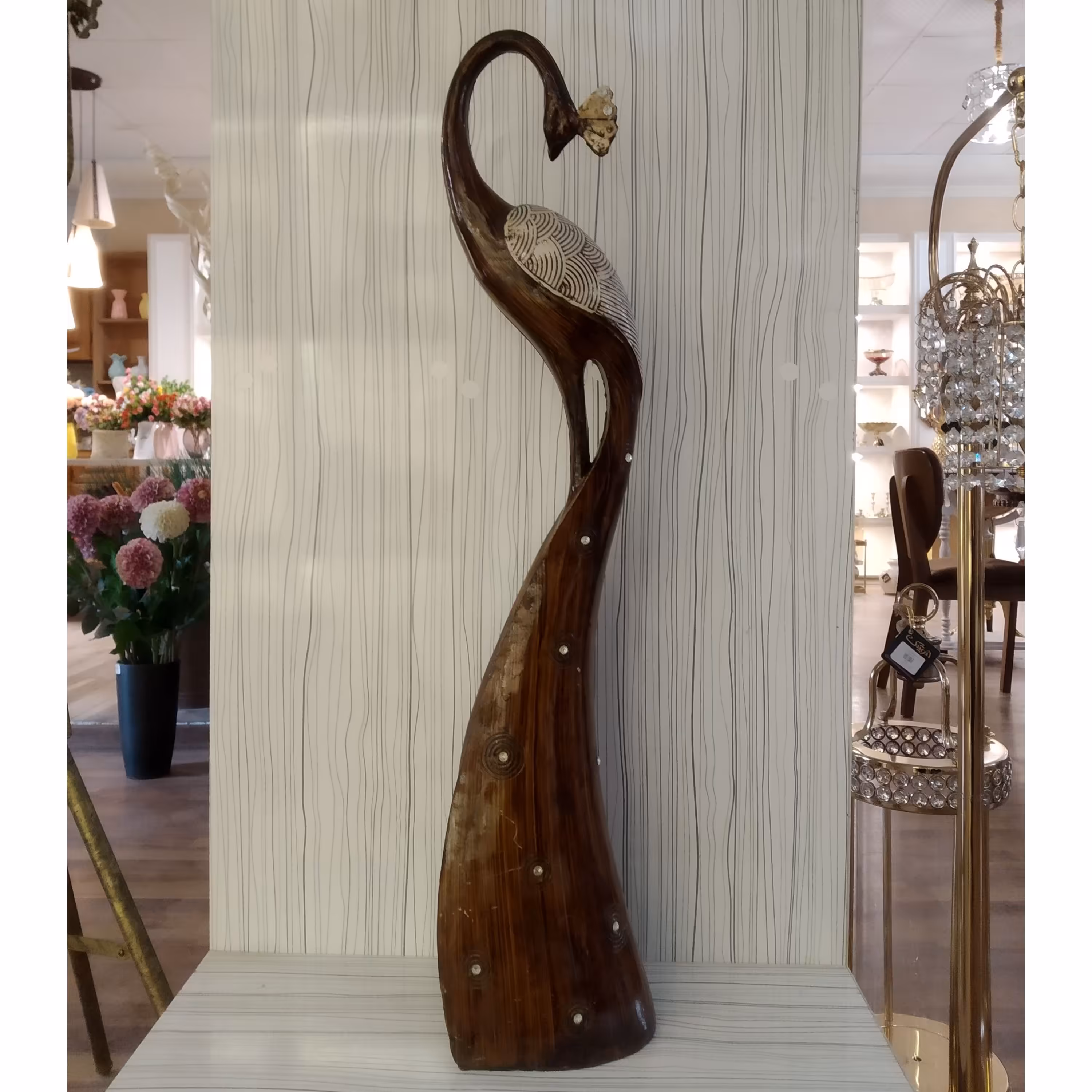 مجسمه طاووس کد 2233