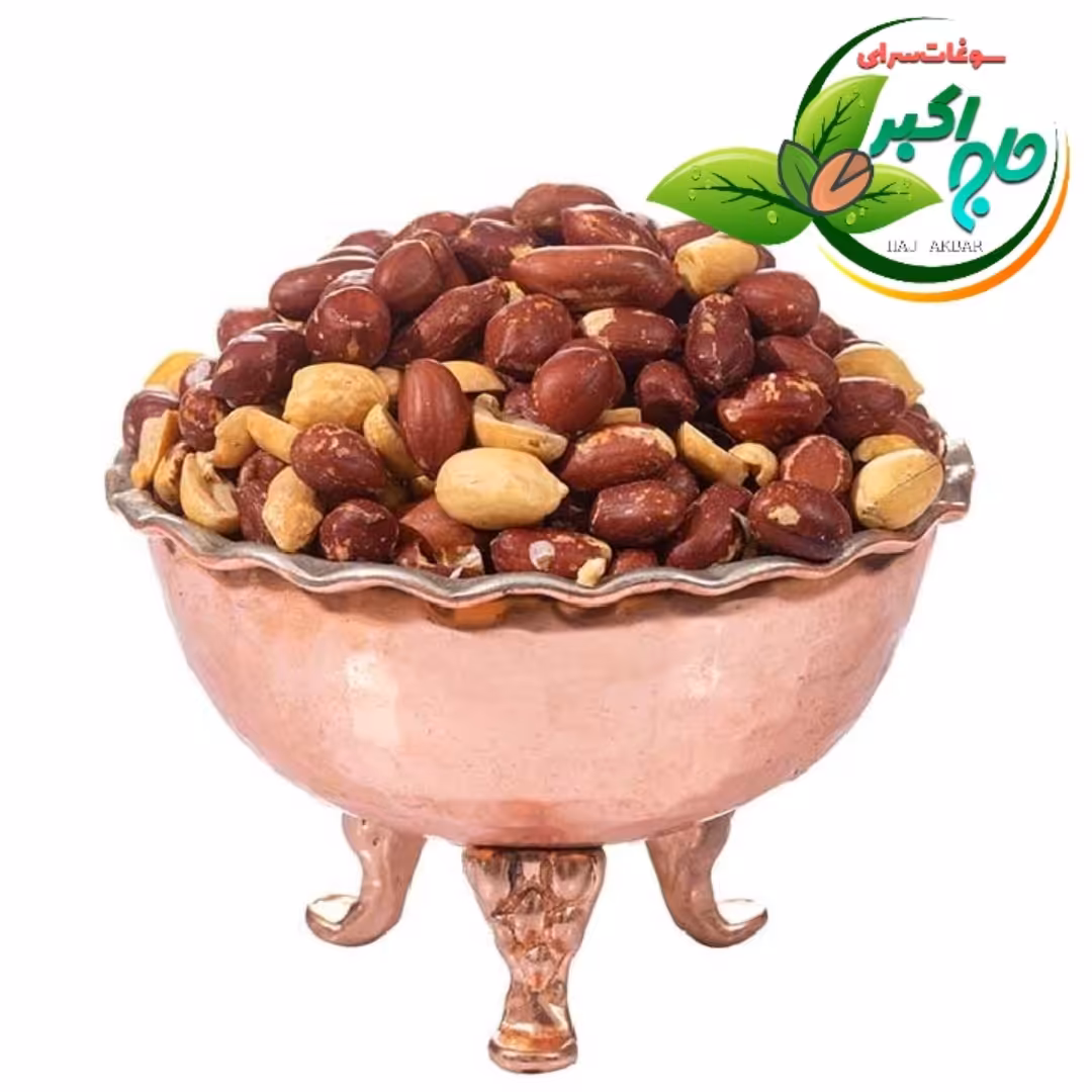 بادام زمینی ویژه آستانه1000گرمی برشته