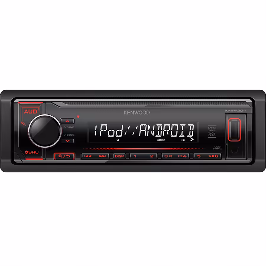 پخش خودرو کنوود مدل KMM-204