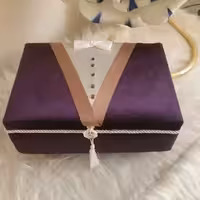 باکس مخملی طرح داماد