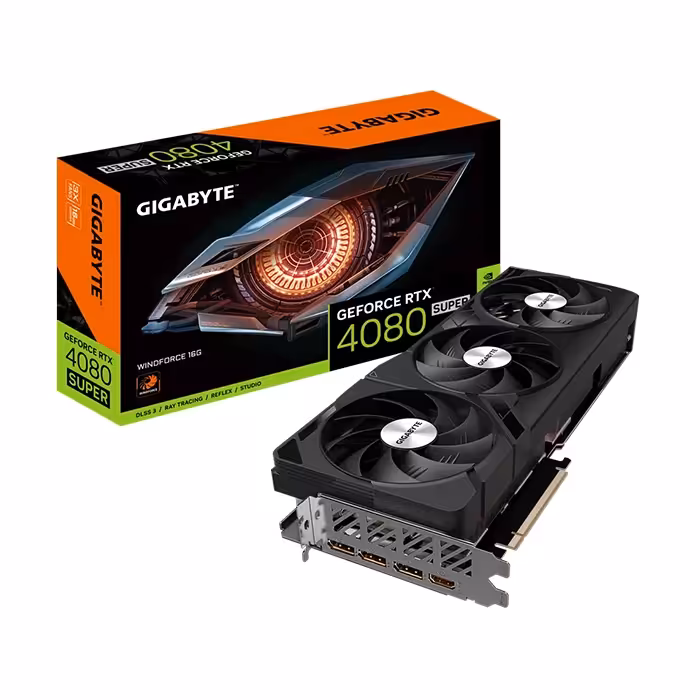 کارت گرافیک گیگابایت GeForce RTX 4080 SUPER WINDFORCE 16GB