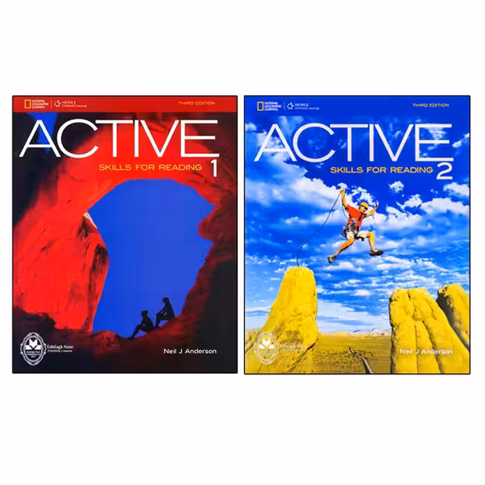 کتاب Active Skills For Reading اثر Neil J Anderson انتشارات اشتیاق نور جلد 1 و 2