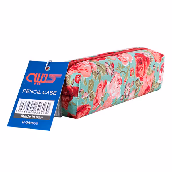 جامدادی فانتزی تک زیپ پارچه ای