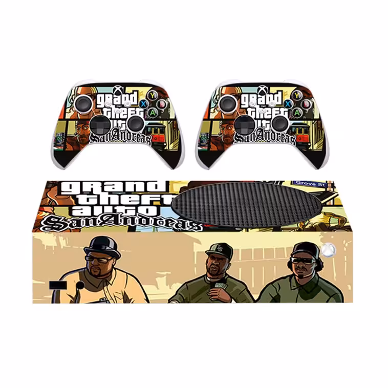 اسکین(برچسب)Xbox series s-طرحGTA -کدP-سفارشی