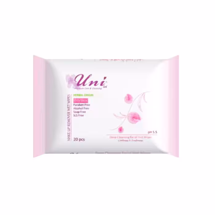 دستمال مرطوب پاک‌کننده آرایش پوست چرب یونی لد