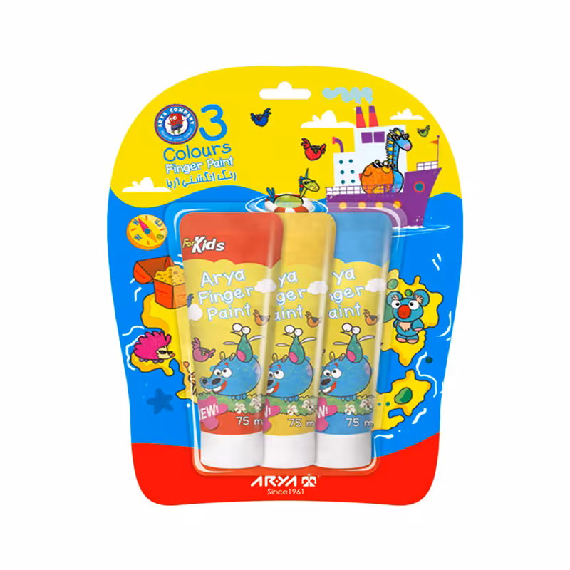 رنگ انگشتی آریا کد 7016 بسته 3 عددی