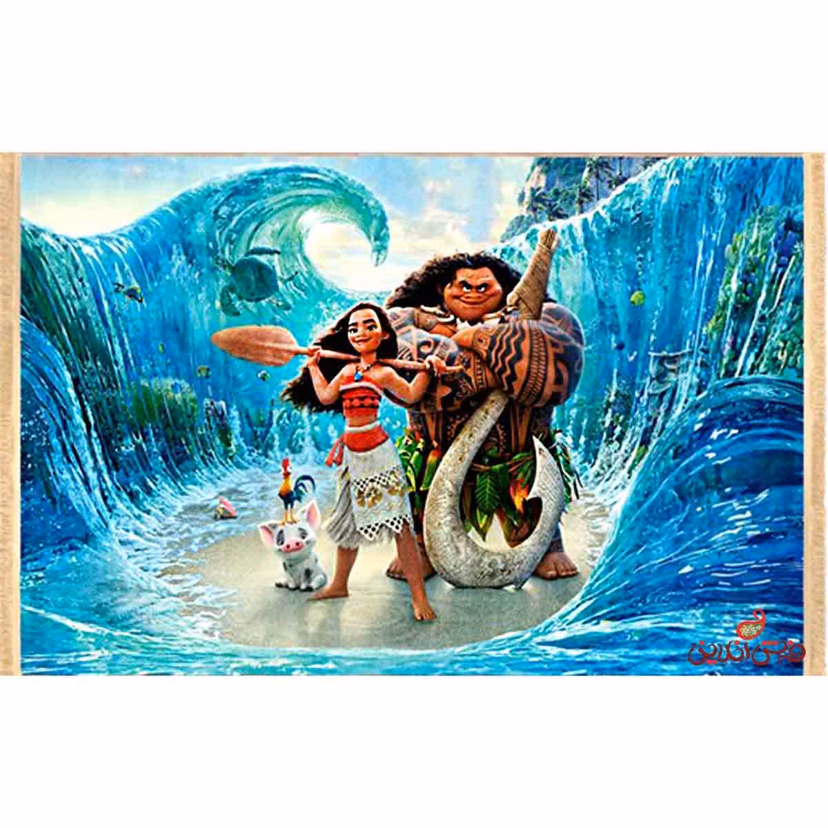 فرش ماشینی کودک کلاریس طرح انیمیشن موآنا کد 100231