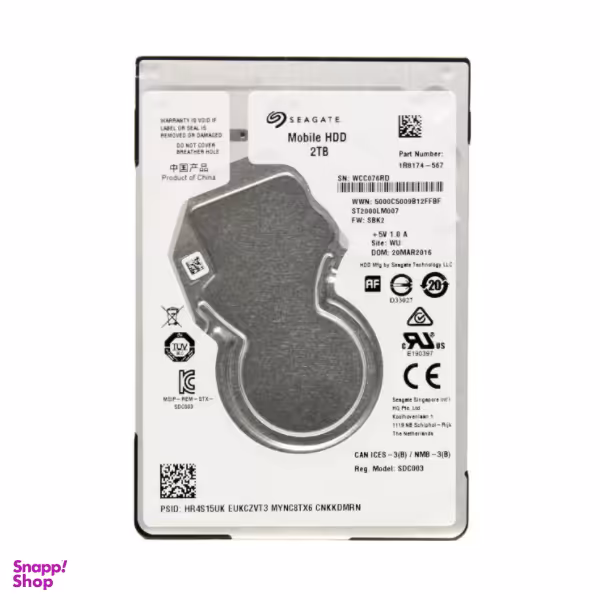 هارددیسک اینترنال سیگیت (Seagate) مدل ST2000LM007 ظرفیت 2 ترابایت