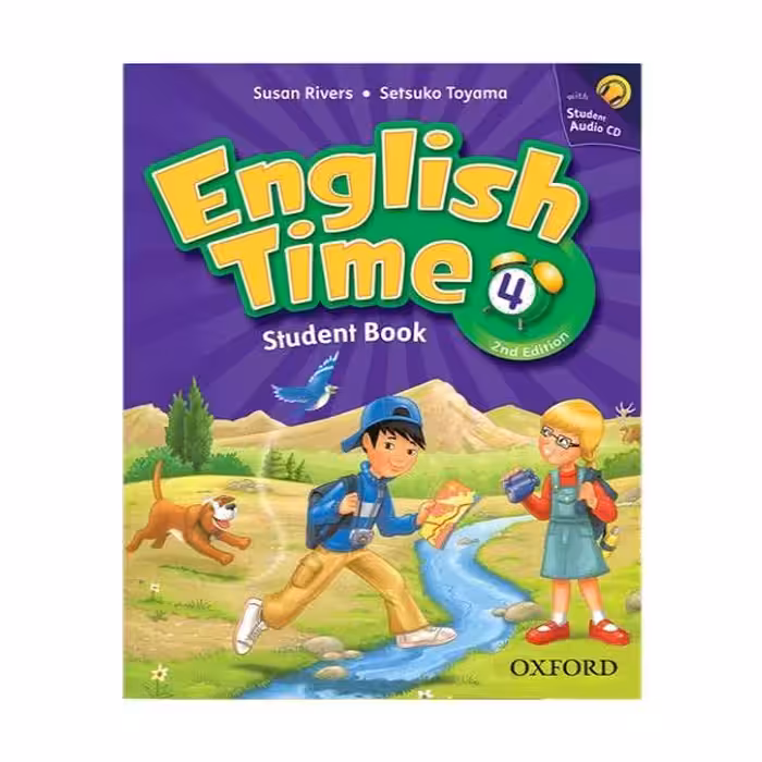 کتاب English time 4 new اثر جمعی از نویسندگان انتشارات اُبوک لنگویج