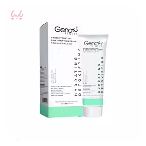 کرم مرطوب کننده و دتوکسیفای کننده دست ژنوبایوتیک مخصوص پوست های نرمال، چرب و تعریقی