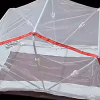 پشه بند یک دو سه مدل شکوفه سایز نوزاد 98x58 