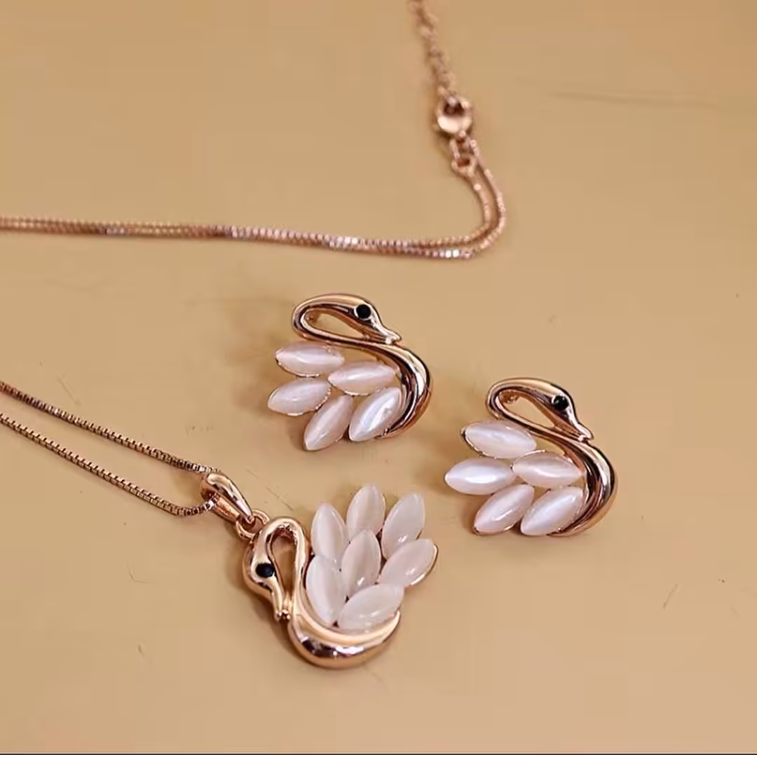 نیم ست برند وینویز طرح قو