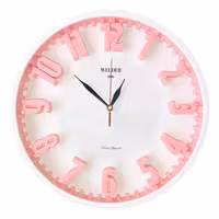 ساعت دیواری کودک ساعت دیواری فانتزی ساعت دیواری گرد کد S120 