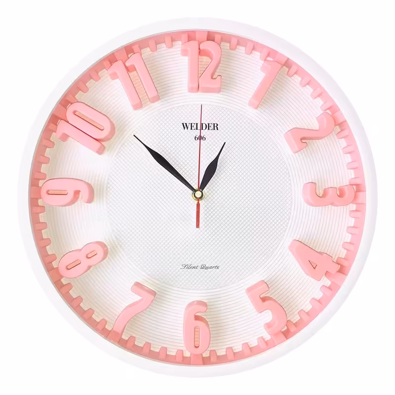 ساعت دیواری کودک ساعت دیواری فانتزی ساعت دیواری گرد کد S120