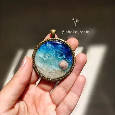 گردنبند دریایی دخترانه برنزی 